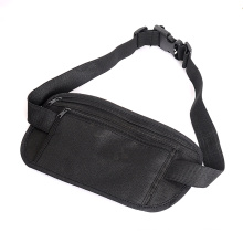 Custom Logo Simple Cheap Elastic Belt Waist Bag Fanny Pack Travel Running Bag